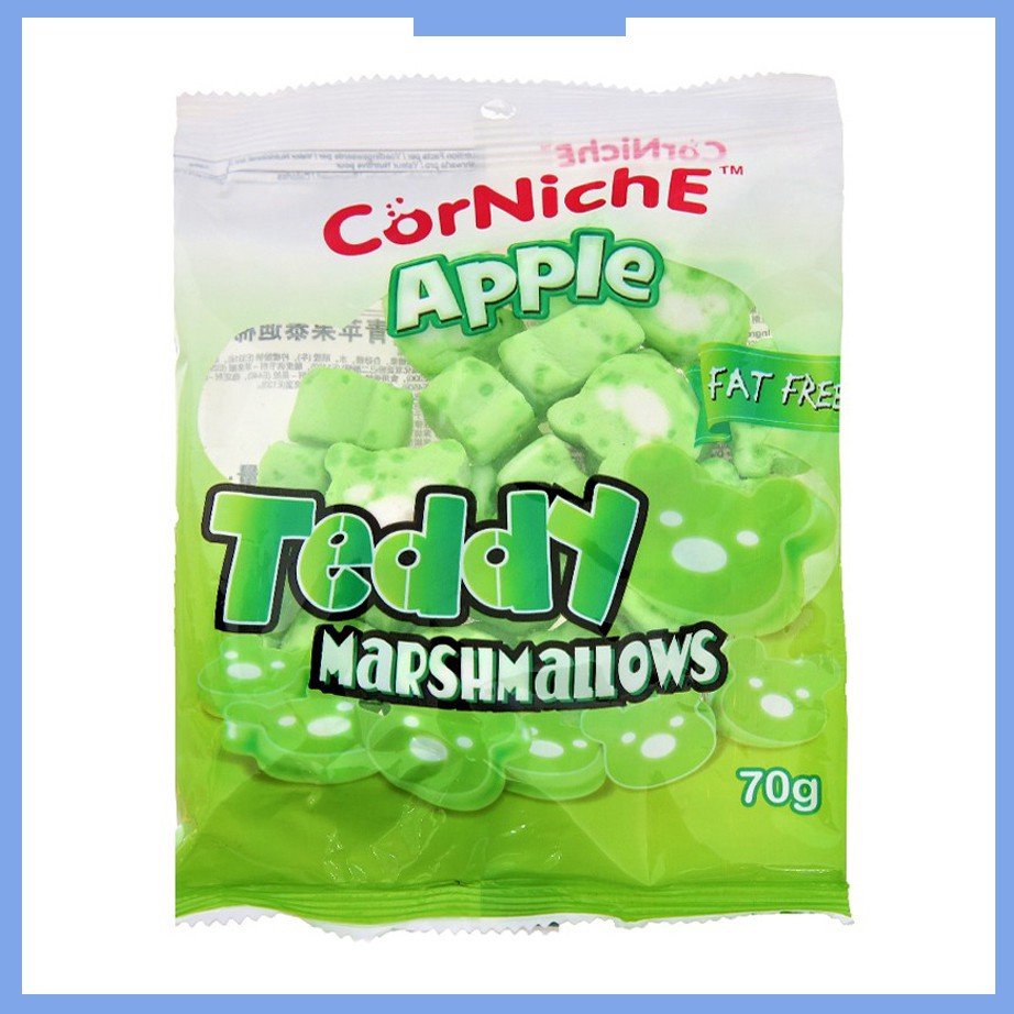 KẸO XỐP BÔNG GÒN MARSHMALLOW CORNICHE 70g