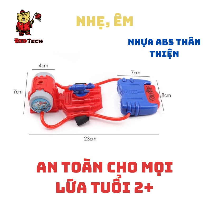 Súng bắn nước đeo tay người nhện RedTech