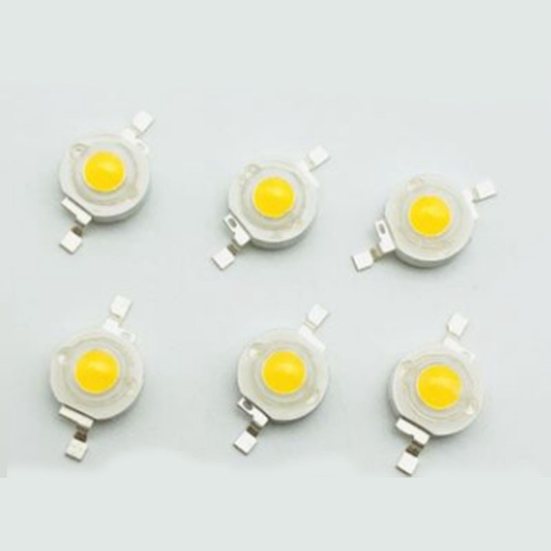 120 Bóng Đèn Led 1w 6000k Ánh Sáng Trắng