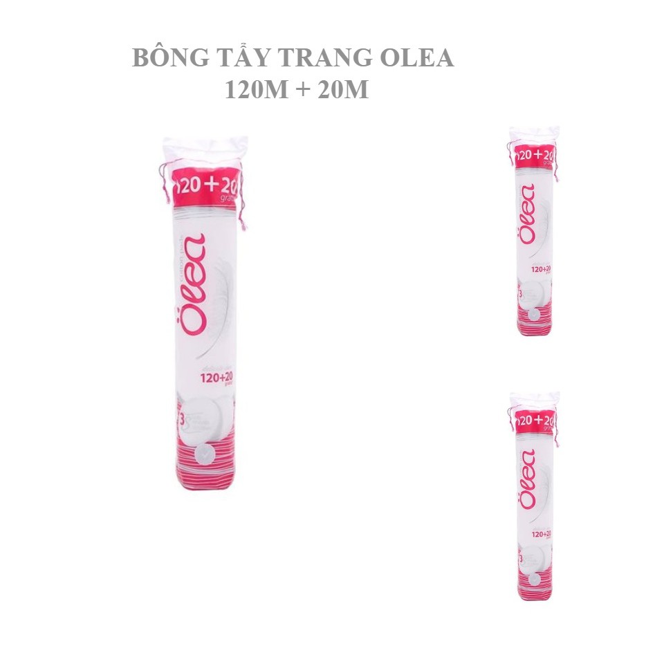 Bông Tẩy Trang Olea Cotton Pads (140 Miếng)