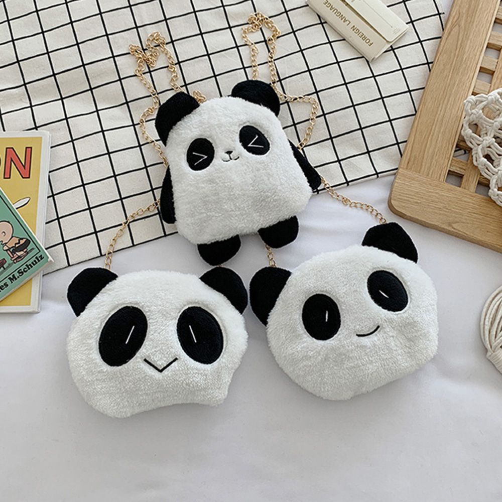 Túi đeo chéo hình gấu trúc dễ thương thời trang