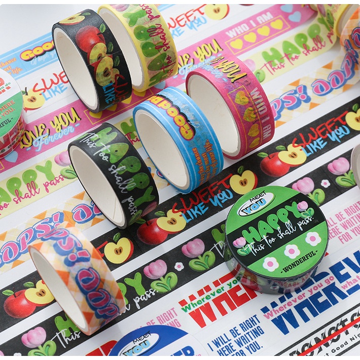Miếng Dán 3m Trang Trí Sổ Tay diy Hình Ngôi Sao Cuckoo Phong Cách Hàn Quốc