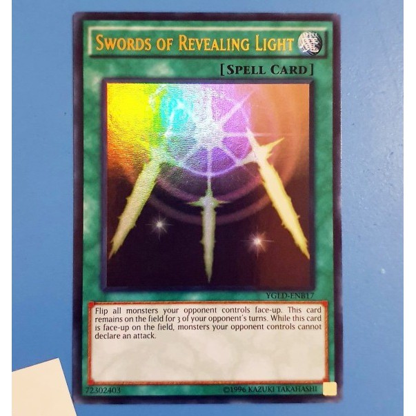 Bài Yugioh - Swords Of Revealing Light (Ultra Rare) # Gươm Ánh Sáng