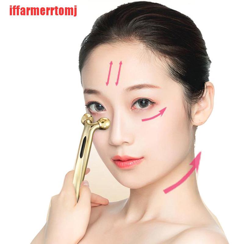 {iffarmerrtomj}Face Massager Roller Eye Lift Tool Tighten Body Shaping Wrinkle Remover Beauty LAD