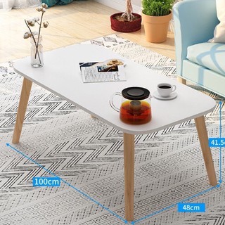 Bàn trà sofa hình chữ nhật (Chân cao 40cm)