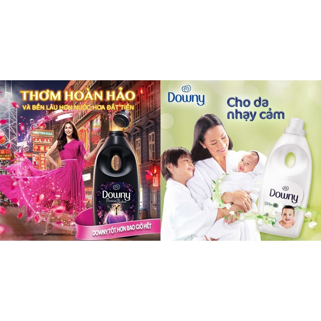 Nước xả vải Downy Hương Nước Hoa Túi 3L