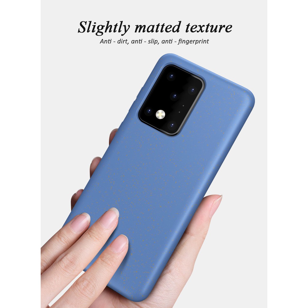 Ốp lưng lúa mạch Samsung S10 /S10e /S10+ /S20 /S20+ /S20 Ultra chống sốc,chống vân tay