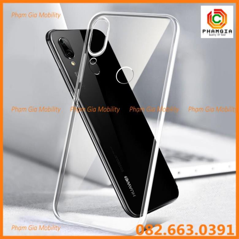 Ốp lưng dẻo silicon trong suốt Huawei nova 3i