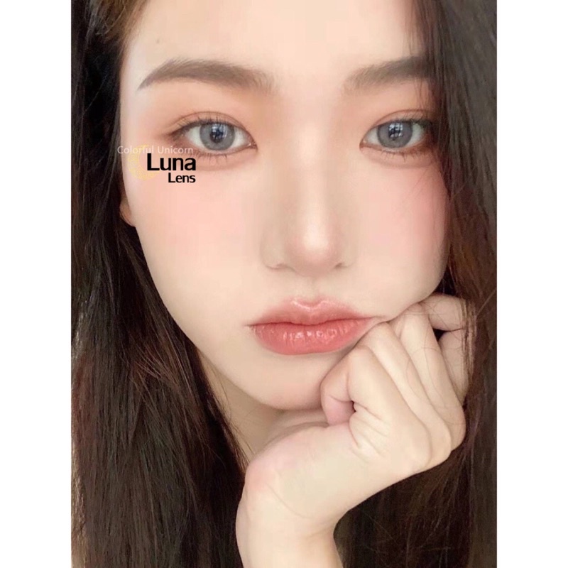 MỘT ĐÔI KÍNH ÁP TRÒNG MÀU XÁM BẠC WINDY GRAY SIÊU ÊM SIÊU MỀM NỘI ĐỊA TRUNG QUỐC - LENS CÓ ĐỘ CẬN