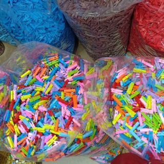 500 kẹp gỗ màu 4.5cm sỉ