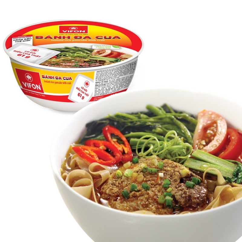 Bánh Đa Cua VIFON Tô 125G