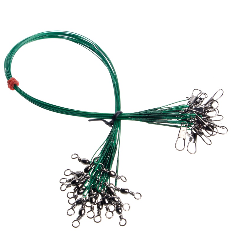 20 Phụ Kiện Dây Câu Cá Bằng Thép Không Gỉ Mới