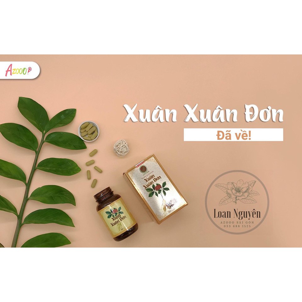 Nội Tiết Tố Nữ- Viên uống tăng cường nội tiết tố Nữ Xuân Xuân Đơn | BigBuy360 - bigbuy360.vn