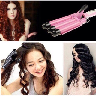 MÁY LÀM XOĂN BẤM SÓNG NƯỚC 3 TRỤC DÀNH CHO NỮ HÀNG QUẢNG CHÂU