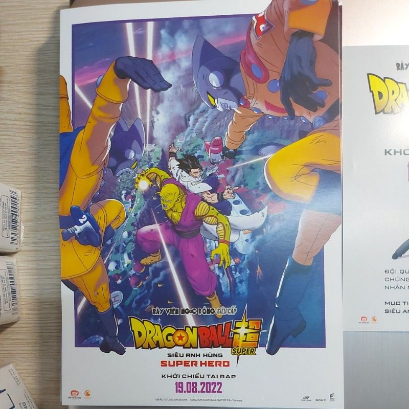 Poster phim Dragon Ball Super chiếu rạp 2022