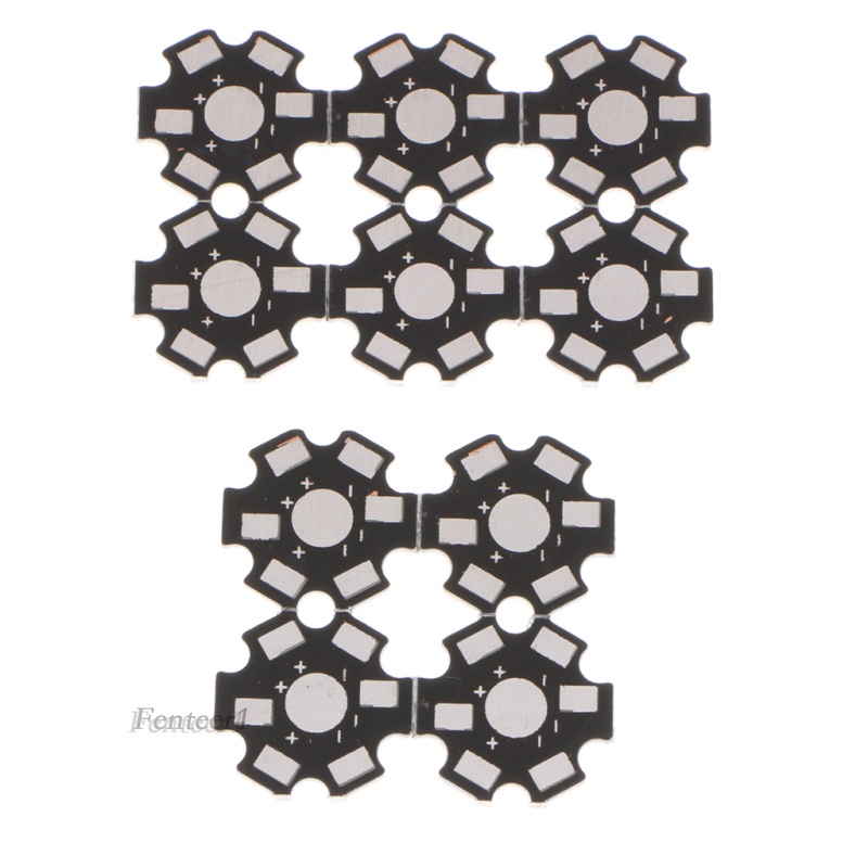 [FENTEER1] 10Pcs High Power 1W/3W/5W LED Lamp Heatsink Heat Sink Aluminum Base Plate | BigBuy360 - bigbuy360.vn