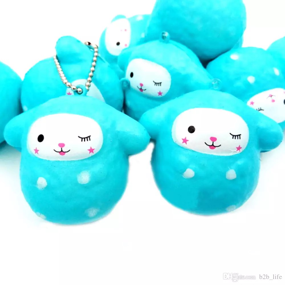 Combo squishy 5 cừu mini