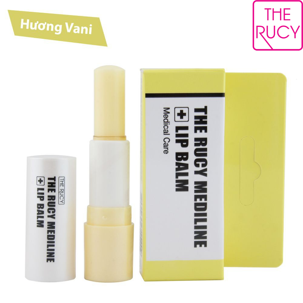 Son Dưỡng Môi The rucy Lip Balm Mint THE RUCY 4g - MUA 1 TẶNG 1