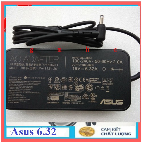 ⚡️Sạc Laptop Asus Gaming GL551 GL551JM GL551JW GL551JX GL552 GL552JX GL552VX GL552VW G73 19V 6.32A (120W) ZIN