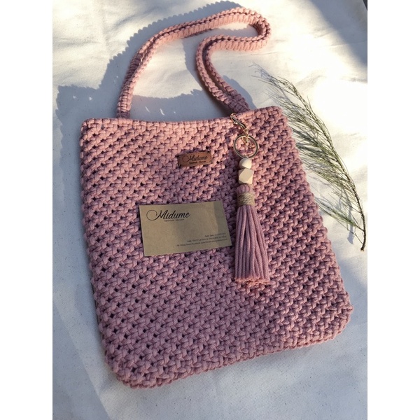 Sợi dệt 2.8mm làm túi xách có 12 màu được đánh số thứ tự, sẵn kho