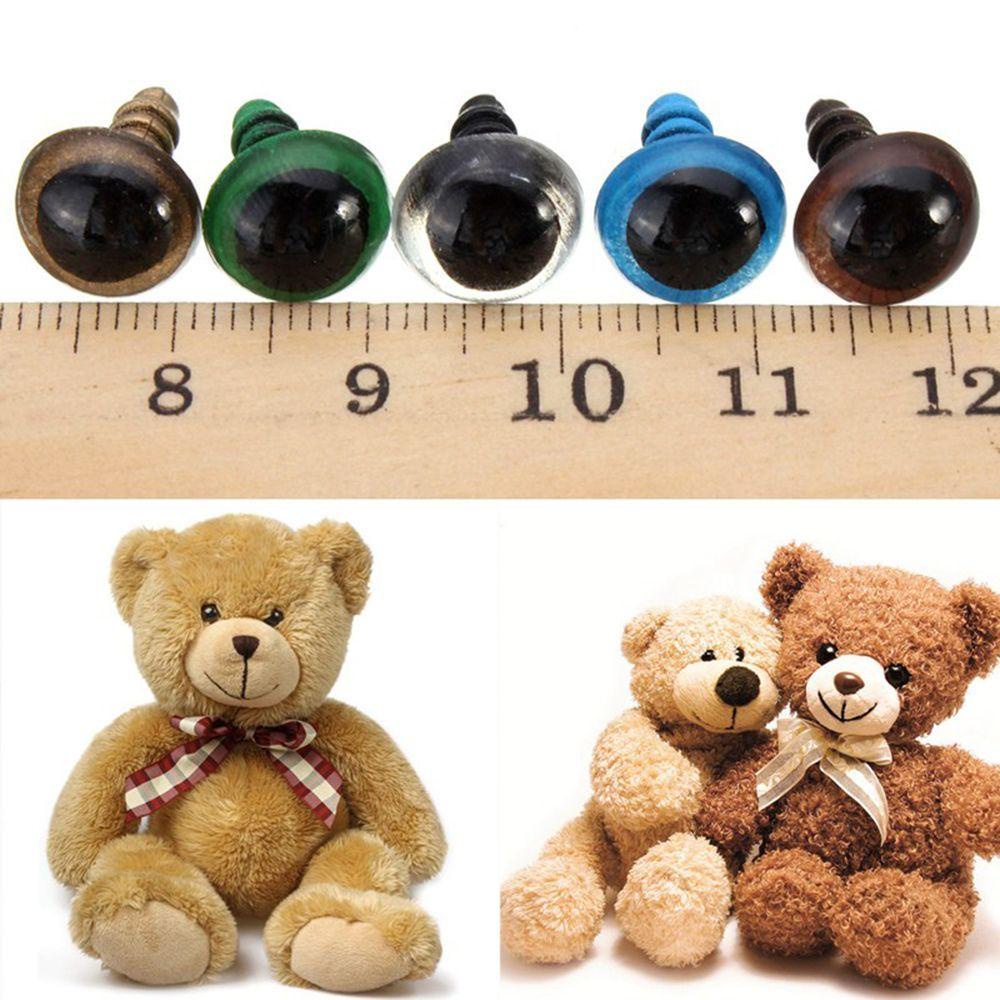 Mắt Nhựa Màu Sắc Hỗn Hợp Chất Lượng Cao Kích Thước 8mm Dành Cho Búp Bê NICKOLAS