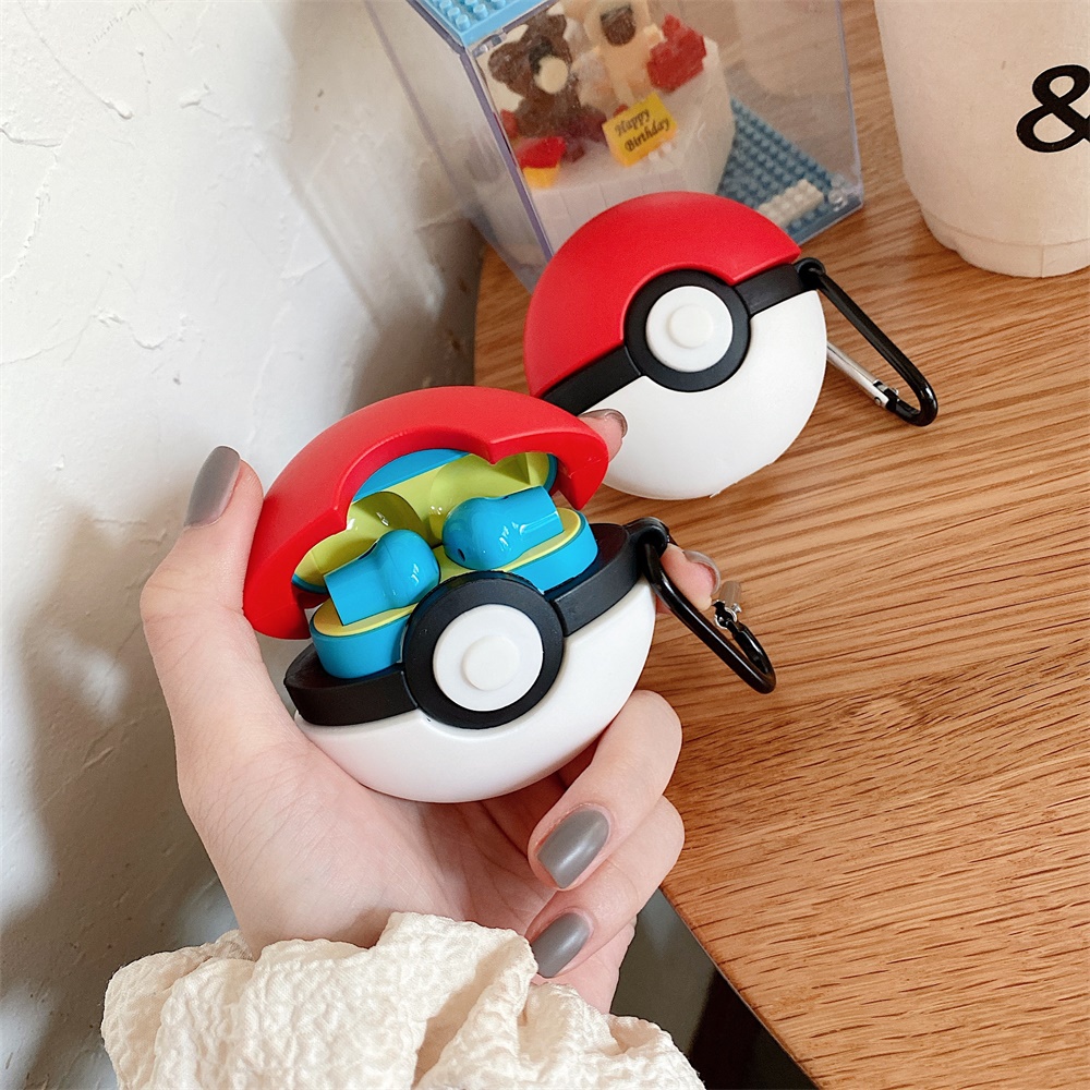 Cute Silicone Cartoon Oneplus Buds TWS Blue Wireless Earphone cover Oneplus Buds TWS Charging Case Protector