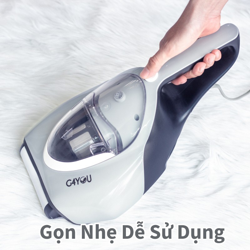 Máy hút bụi diệt khuẩn giường nệm Aster thương hiệu G4YOU thuộc công ty DAEWOO INNOVATION Hàn Quốc - Bảo hành 12 tháng