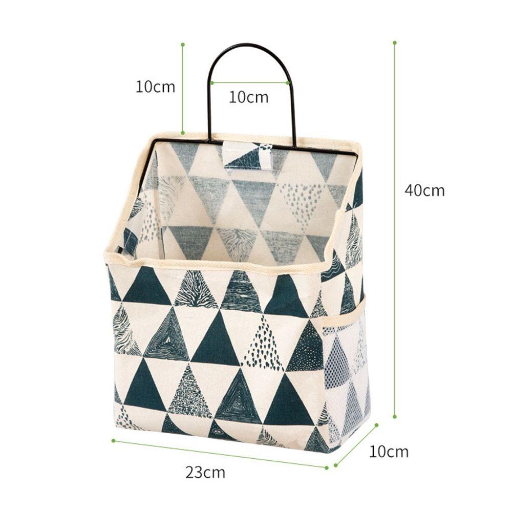 Túi Vải Lanh Cotton Treo Tường Đựng Sách / Tường / Cửa Ra Vào / Nhà Bếp