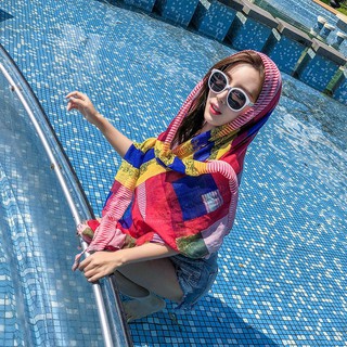 Khăn Choàng Thổ Cẩm Đi Biển - KTT6