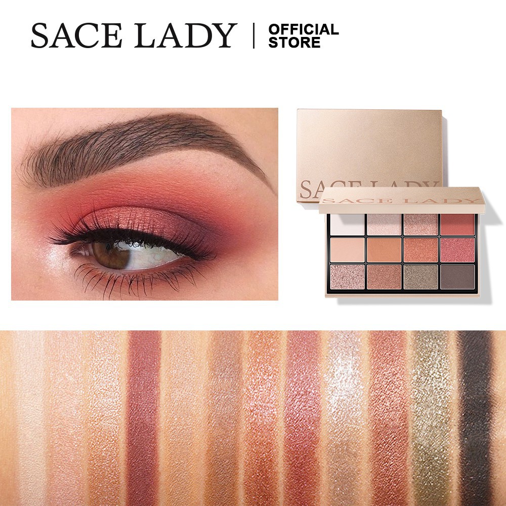 Bộ Trang Điểm Mắt SACE LADY Gồm Phấn Mắt 12 Màu 1.5g + Kẻ Mắt Dạng Lỏng Kháng Nước 0.8g + Mascara 8g | BigBuy360 - bigbuy360.vn