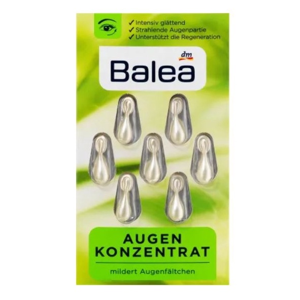 Viên nang Serum Balea Đức dưỡng da 7 ngày trắng da mờ nhăn, chống lão hóa - Hàng nội địa Đức