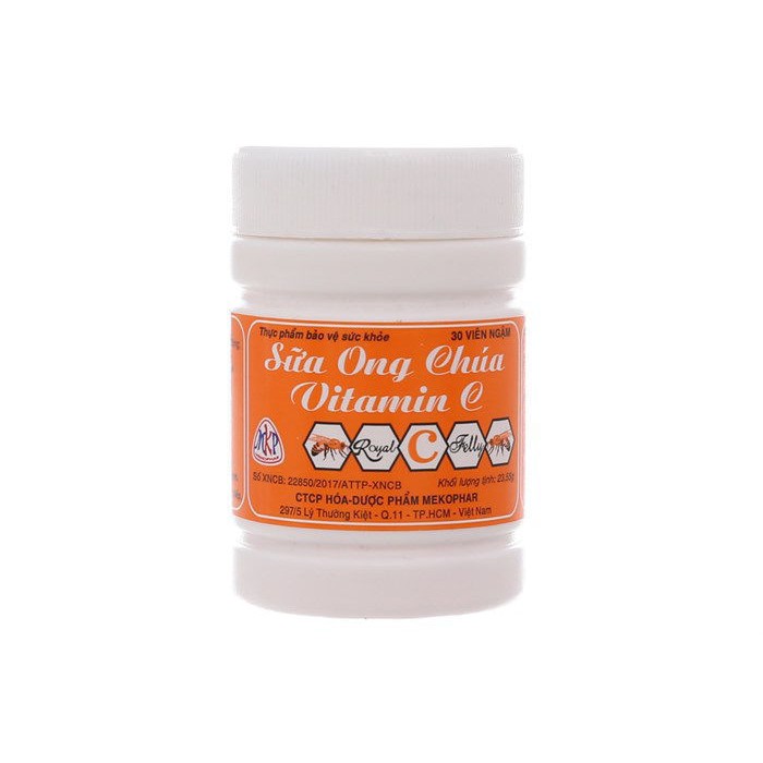 [COMBO 10 - 20 GÓI ] KẸO NGẬM SỮA ONG CHÚA VITAMIN C (30 VIÊN)