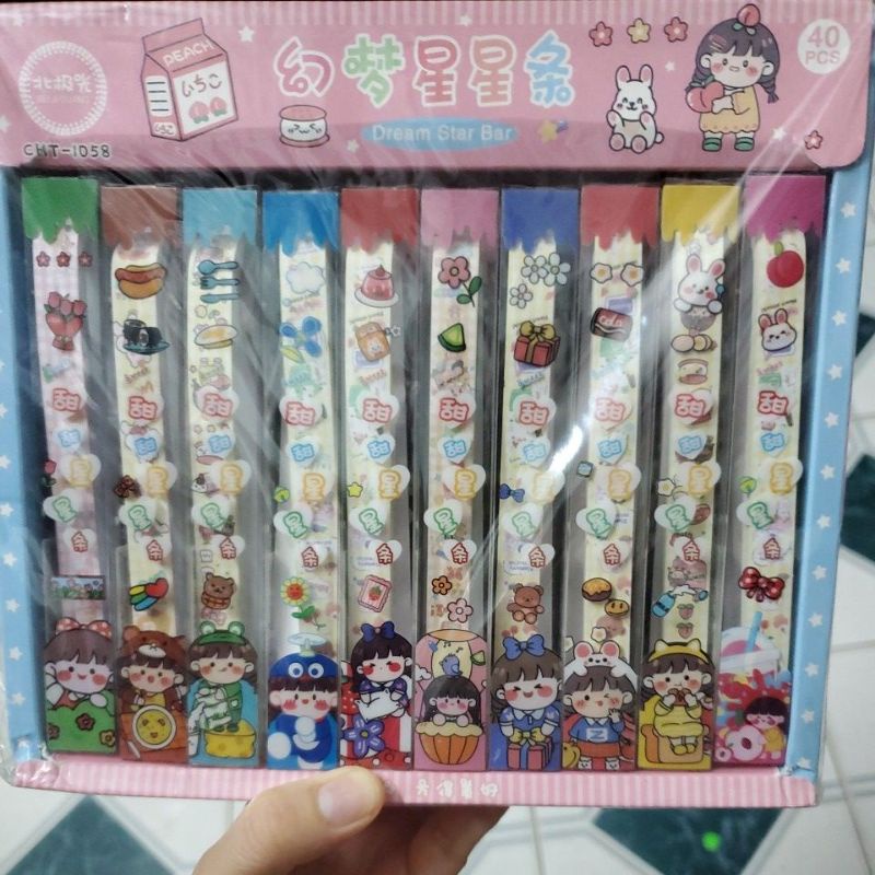 Giấy xếp sao hoạt hình dễ thương