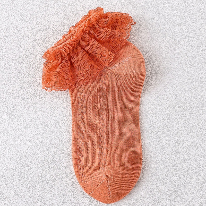 Vớ Lưới Cotton Thoáng Khí Màu Sắc Ngọt Ngào Dành Cho Bé Gái