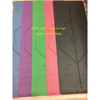 Thảm tập yoga định tuyến PU ZEN YOGA MAT