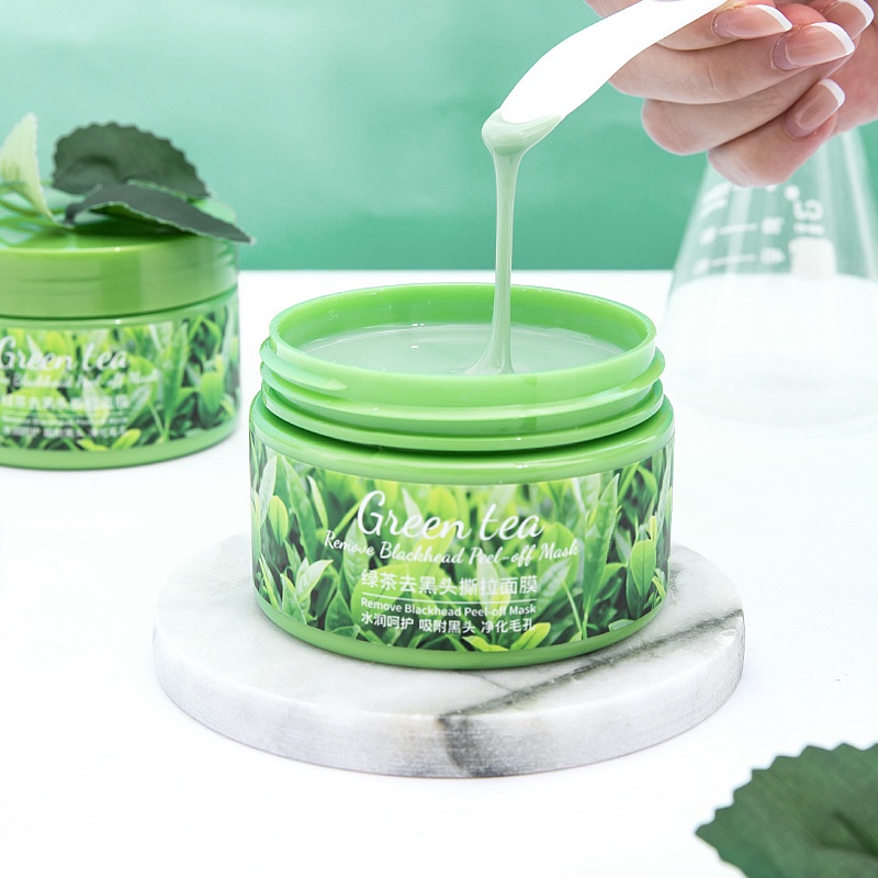 Mặt Nạ Lột Mụn Đầu Đen Từ Trà Xanh Hanmj Chất Lượng Cao