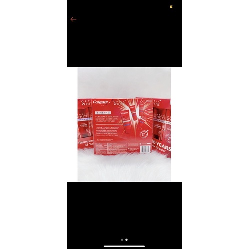 Kem đánh răng colgate optic white 121g/ tuýp và 93g Nhập Mỹ