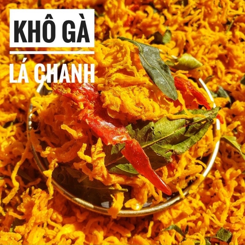 Khô Gà Lá Chanh Ngon Loại 1 xuất khẩu  Hộp 500GR