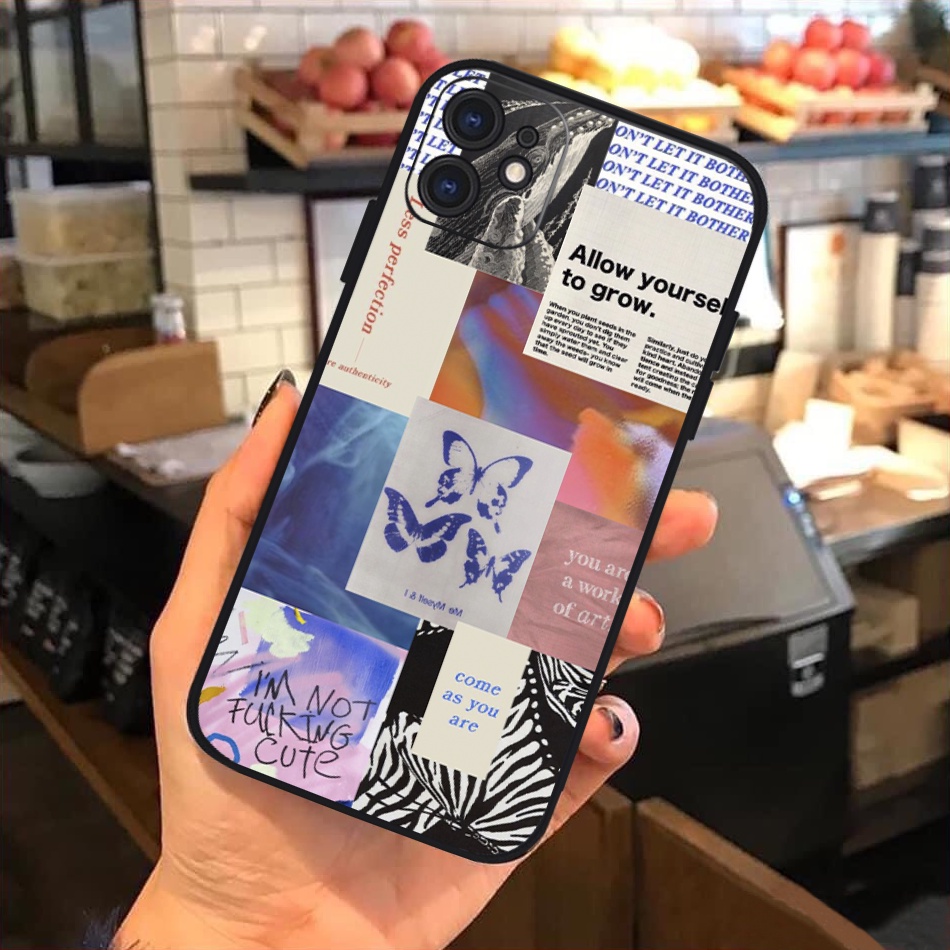 Vỏ ốp iPhone Silicon viền vuông Art 187-188 cho iPhone 6pl/6s/6spl/7/7pl/8/8pl/x/xs/11/12/13/14/pro/max - Chinchincase