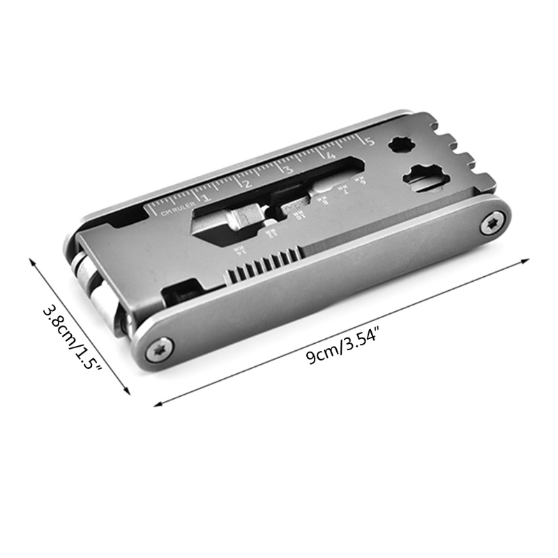 Bộ Dụng Cụ Sửa Chữa Xe Đạp Khẩn Cấp Cầm Tay Gọn Nhẹ Chống Ẩm Mốc Có Thể Gấp Gọn Tiện