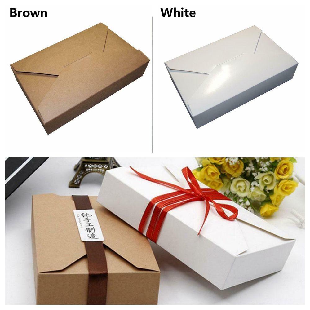 Bộ 10 Hộp Giấy Kraft Đựng Kẹo Cưới / Sự Kiện