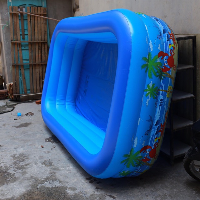 BỂ BƠI PHAO CHO BÉ ĐỦ SIZE 1M2, 1M3, 1M5, 1M8, 2M1, 2M6 CHẤT LIỆU PVC AN TOÀN CHO BÉ. [FREE SHIP ]