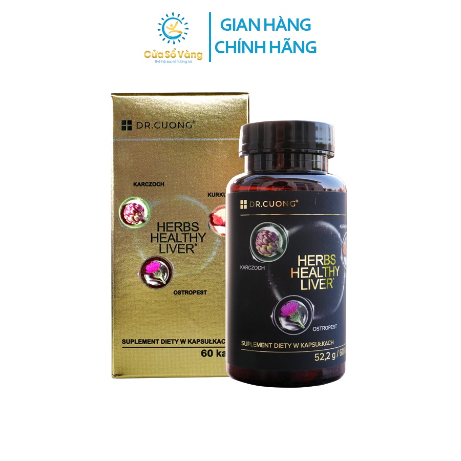 Herbs Healthy Liver – Hỗ Trợ Tăng Cường Chức Năng Gan