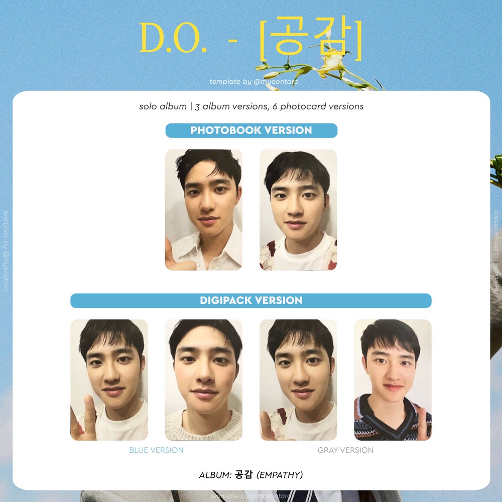 Bộ ảnh UNOFFICIAL album Empathy - D.O. EXO