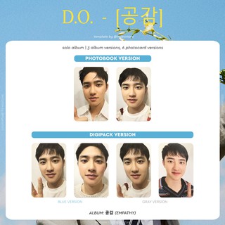 Bộ ảnh UNOFFICIAL album Empathy - D.O. EXO