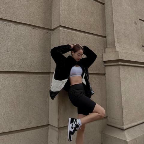 Quần Legging Đùi,Lửng Ngố, Nâng Mông Cạp Cao Siêu Hot Siêu Co Giãn Loại 1 Size đến 55kg