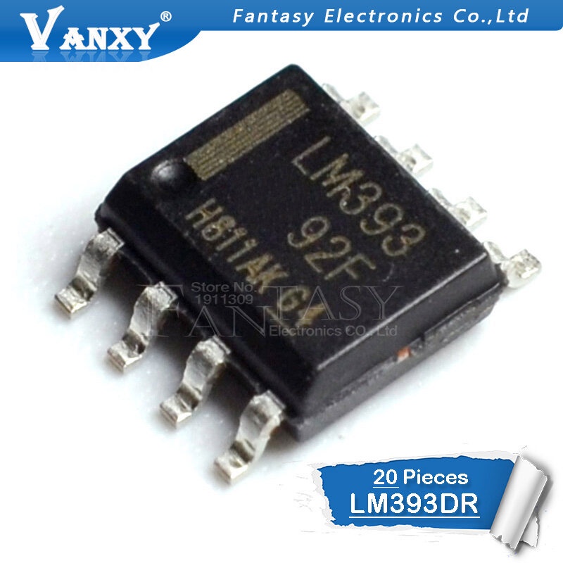 20 CÁI LM393DR SOP8 LM393 SOP-8 SOP LM393DT LM393DR2G SMD IC mới và nguyên bản