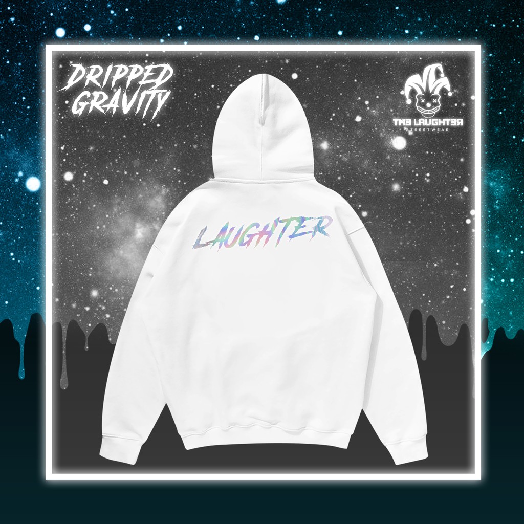 The Laughter -  DRIPPED GRAIVTY Áo MŨ HOODIE - NỈ DA CÁ | BigBuy360 - bigbuy360.vn