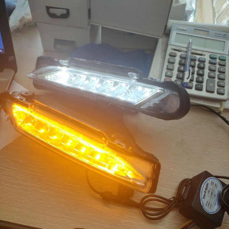 Đèn ban ngày Vios và Yaris.Led cản trước xe Vios và Yaris