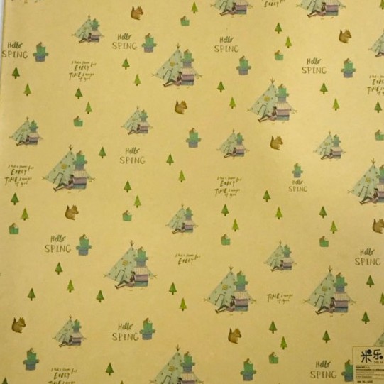 Giấy gói quà kraft, giấy gói hoa vintage cổ điển kiểu giấy báo - giá sỉ 1 tờ -VPP Trí Tuệ | BigBuy360 - bigbuy360.vn